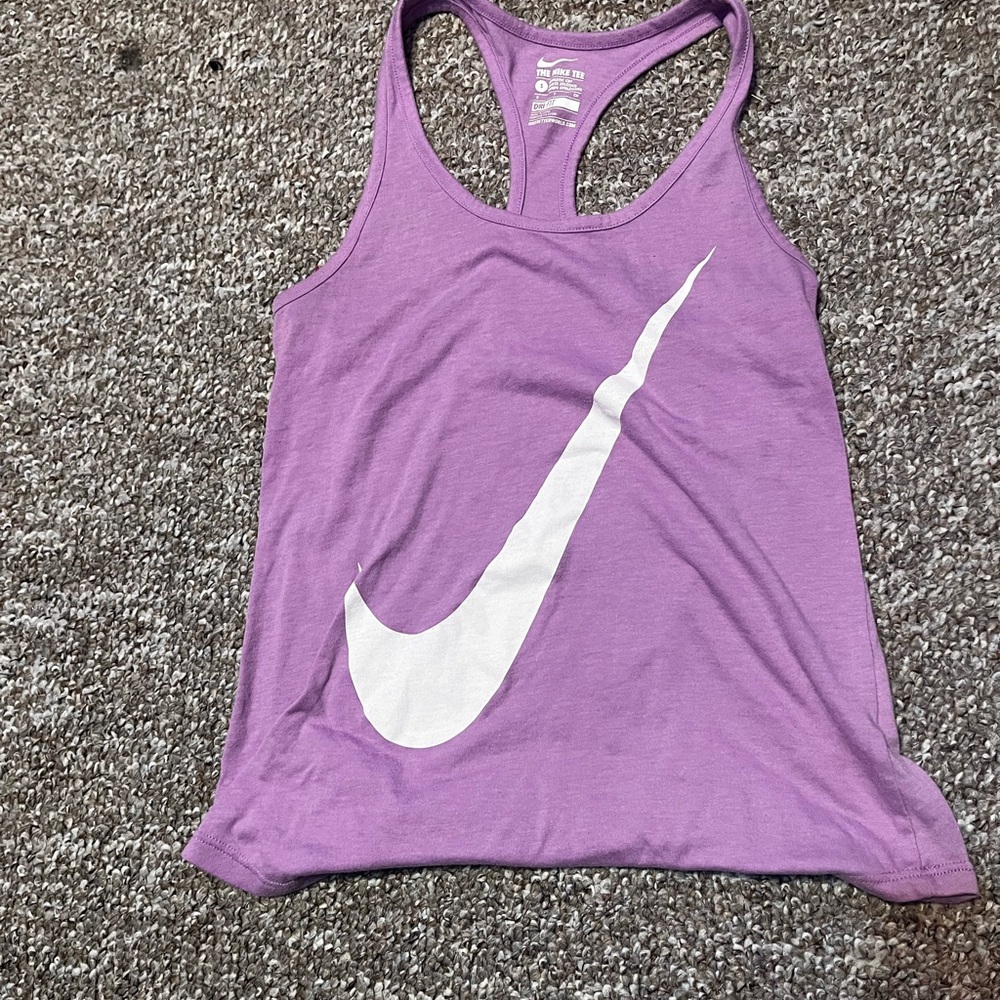 Nike Purple Racerback Tank Top Athletic Performance